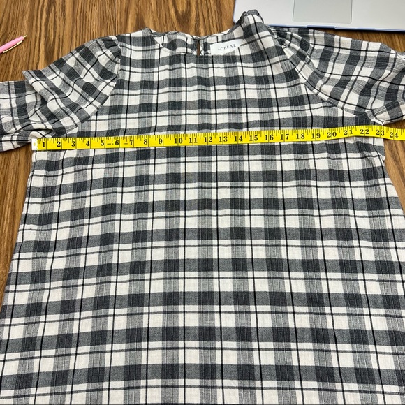 THE GREAT. Plaid Tunic Top - Picture 5 of 8